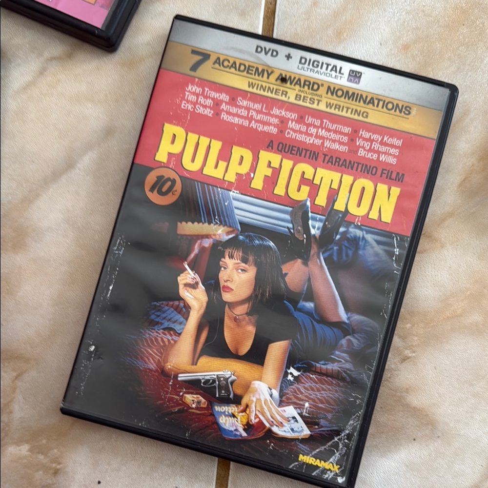Pulp Fiction DVD - Black Cover